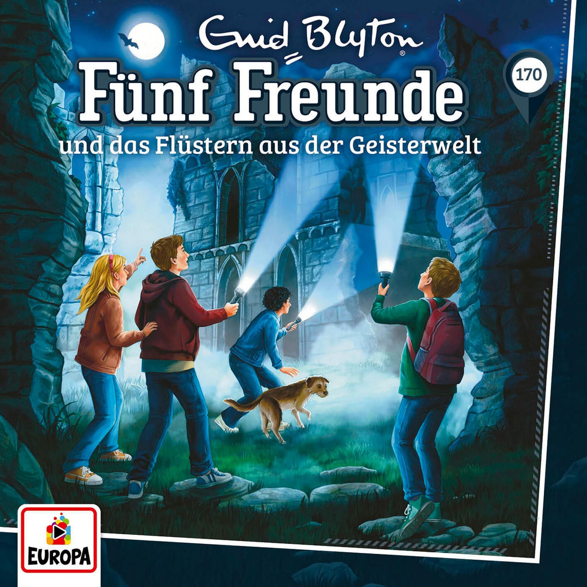 Cover Fünf Freunde und das Flüstern aus der Geisterwelt 