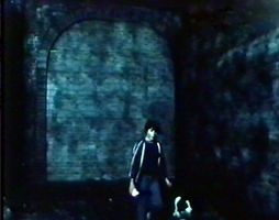 Teaser Aufruf 2007: George und Timmy im zugemauertem Tunnel